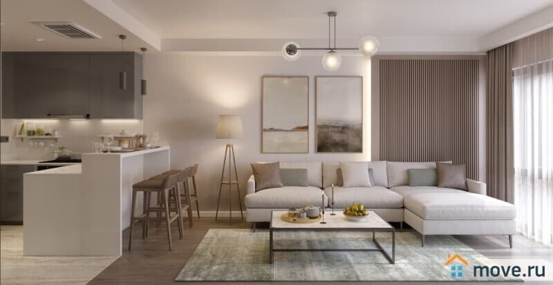 2-комн. квартира, 68 м²