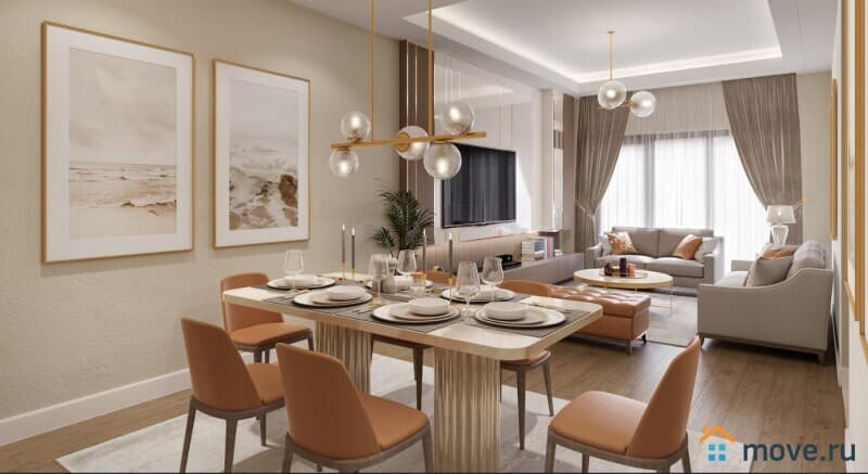 2-комн. квартира, 68 м²