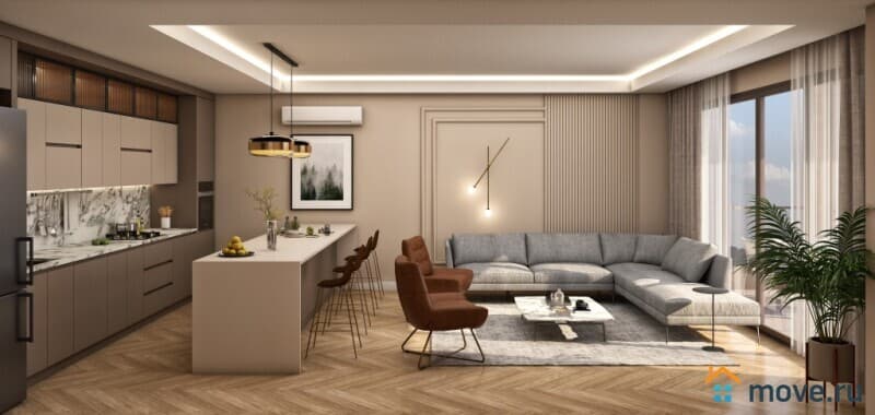 3-комн. квартира, 123 м²