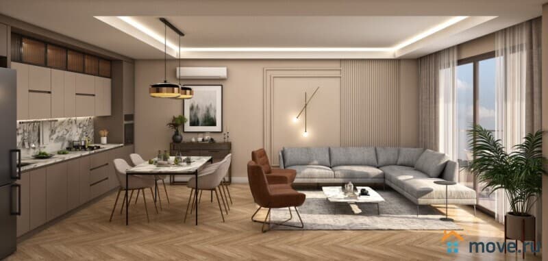 3-комн. квартира, 123 м²