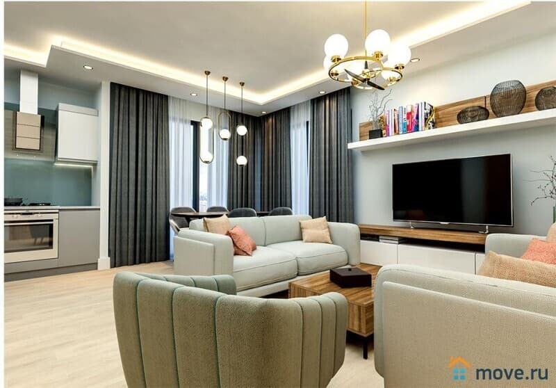 2-комн. квартира, 60 м²