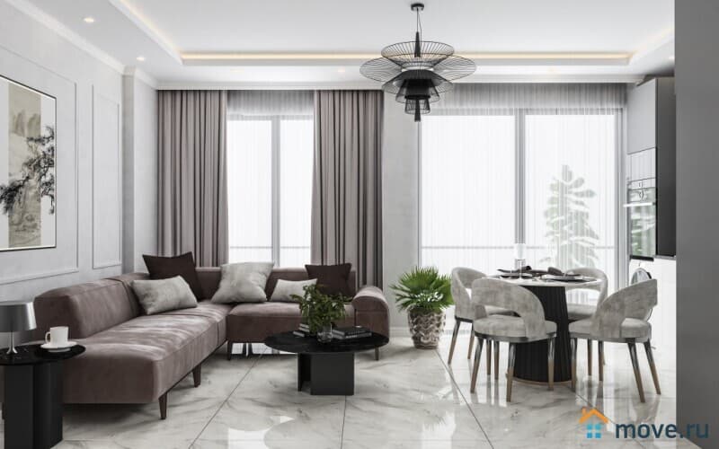 2-комн. квартира, 56 м²