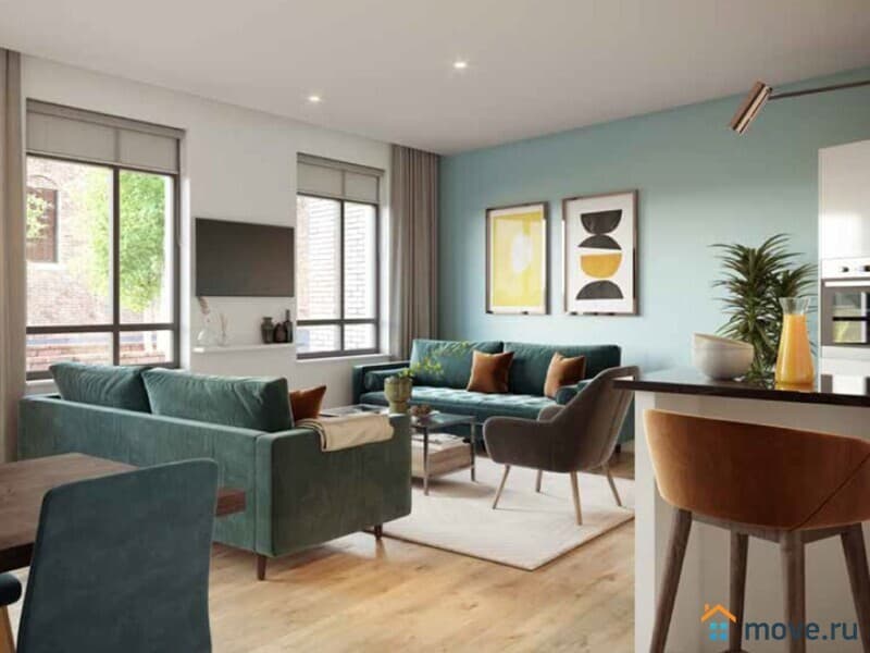 2-комн. квартира, 41 м²