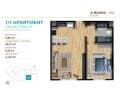 2-комн. квартира, 74 м²