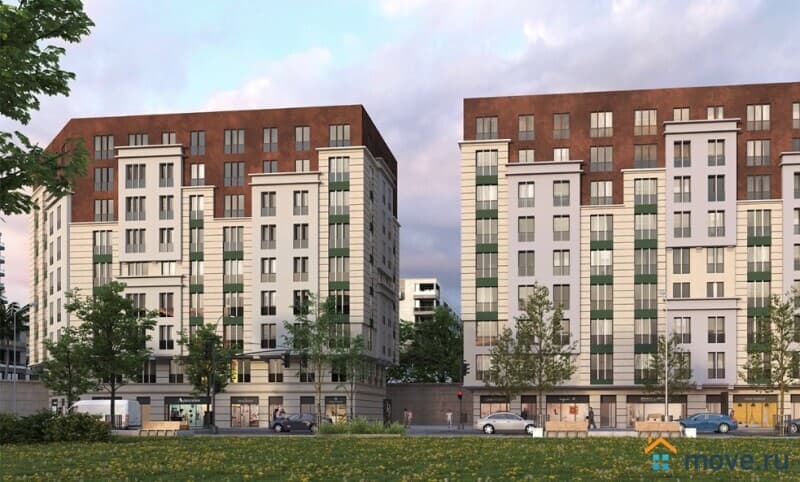 2-комн. квартира, 74 м²
