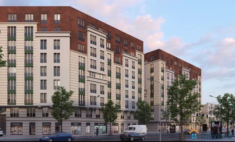 2-комн. квартира, 74 м²