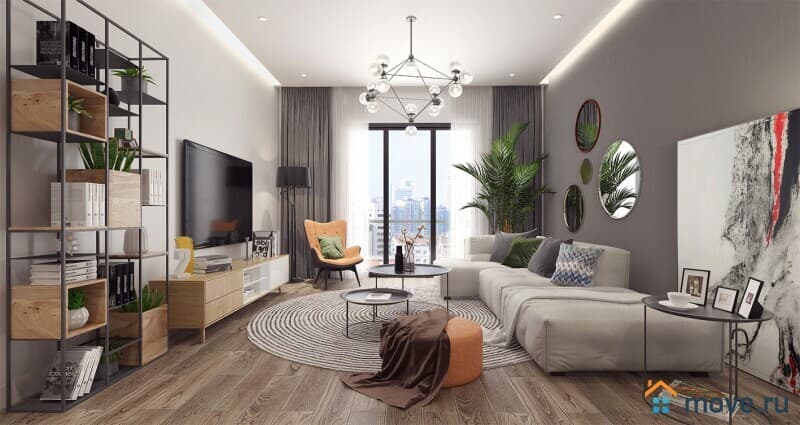 2-комн. квартира, 74 м²