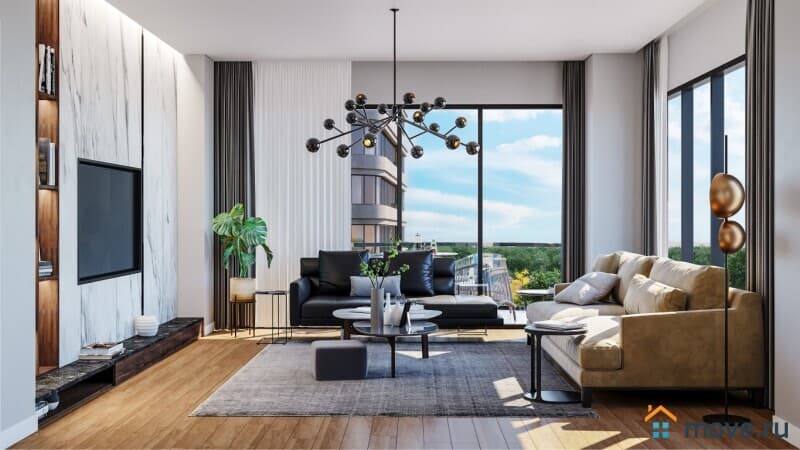 2-комн. квартира, 83 м²