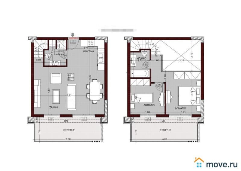 3-комн. квартира, 97 м²