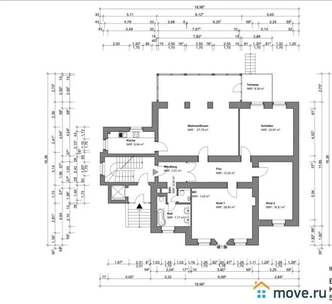 4-комн. квартира, 117 м²