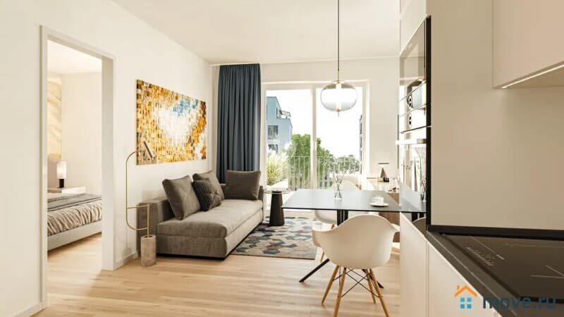 2-комн. квартира, 54 м²