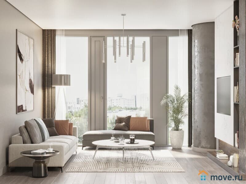 2-комн. квартира, 92 м²