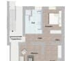 2-комн. квартира, 61 м²