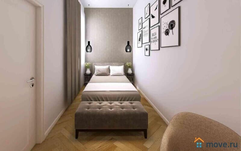 3-комн. квартира, 61 м²