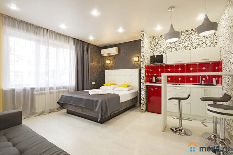 студия, 20 м²