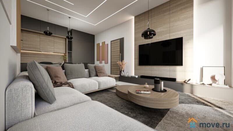 3-комн. апартаменты, 97 м²