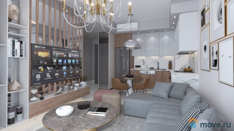 2-комн. апартаменты, 45 м²