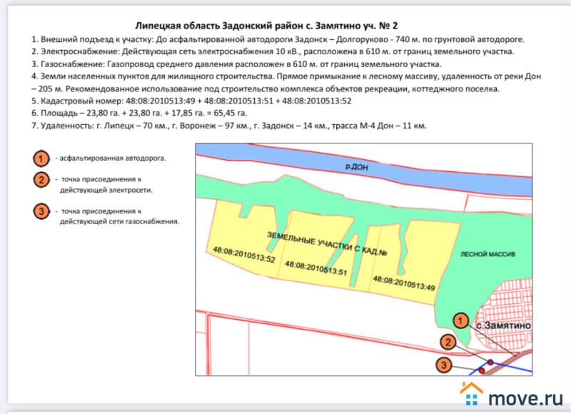 земля под ИЖС, 23.8 га