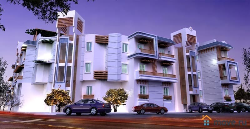 3-комн. апартаменты, 90 м²
