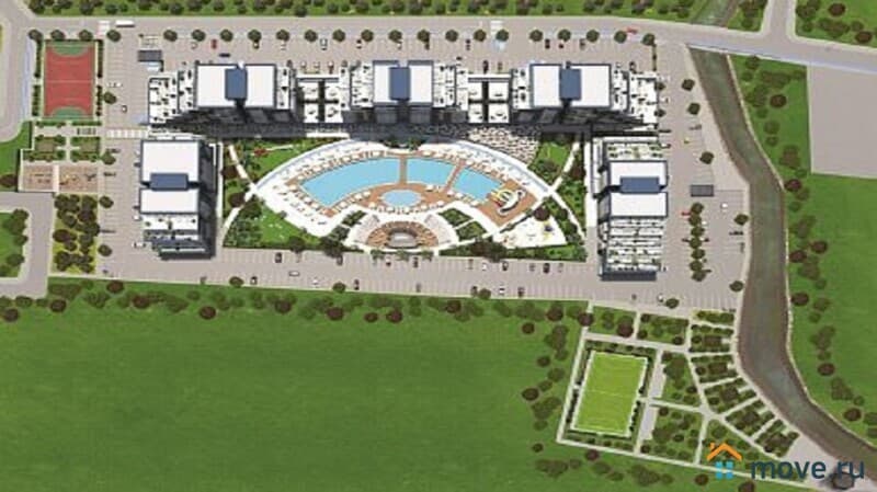 1-комн. апартаменты, 35 м²
