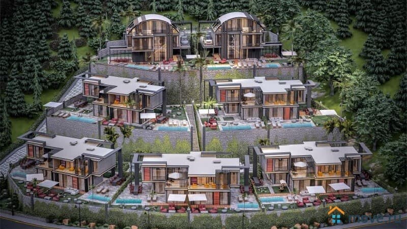 вилла, 300 м², 2 сотки