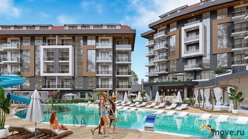 2-комн. апартаменты, 45 м²
