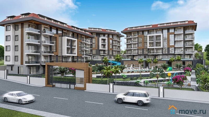 2-комн. апартаменты, 45 м²