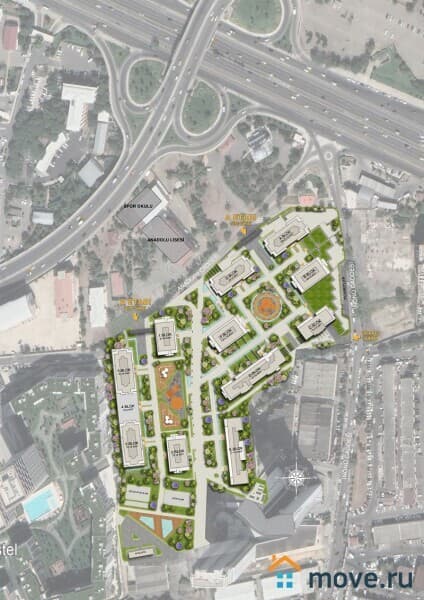 3-комн. апартаменты, 103 м²