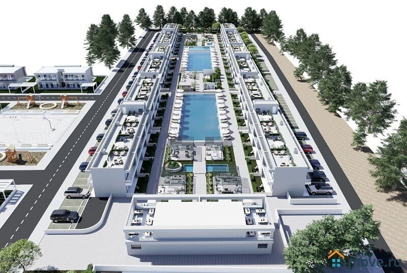 студия, 52 м²