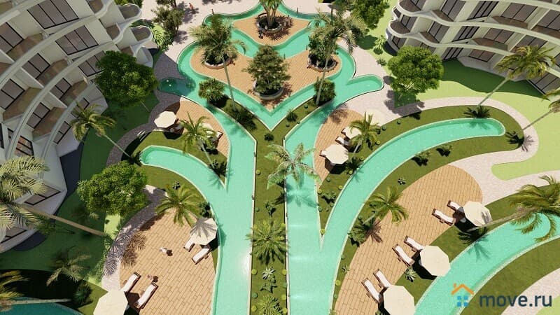 1-комн. апартаменты, 45 м²