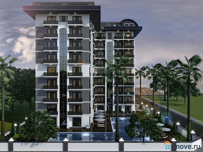 2-комн. апартаменты, 55 м²