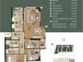 4-комн. апартаменты, 120 м²