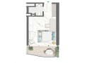 1-комн. апартаменты, 38 м²
