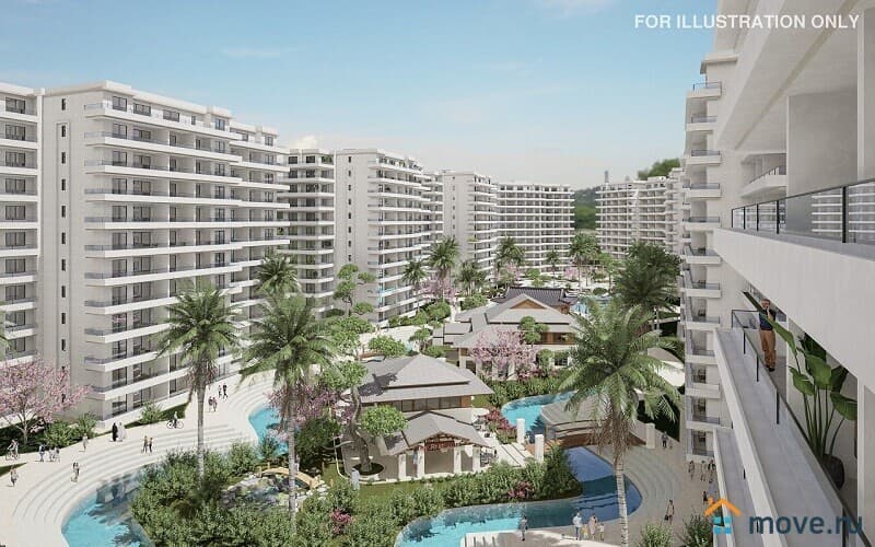 1-комн. апартаменты, 46 м²