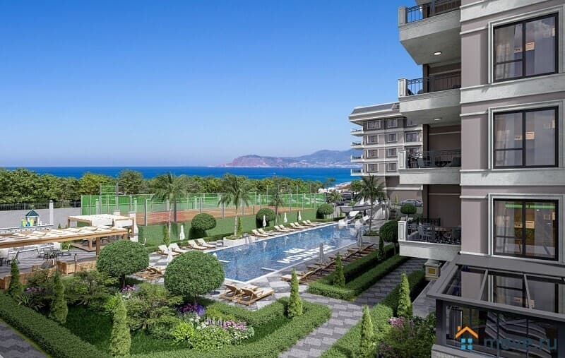 2-комн. апартаменты, 55 м²