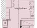 1-комн. апартаменты, 50 м²