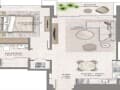 Продажа двухкомнатных апартаментов, 70 м², этаж 5 из 55. Фото 12