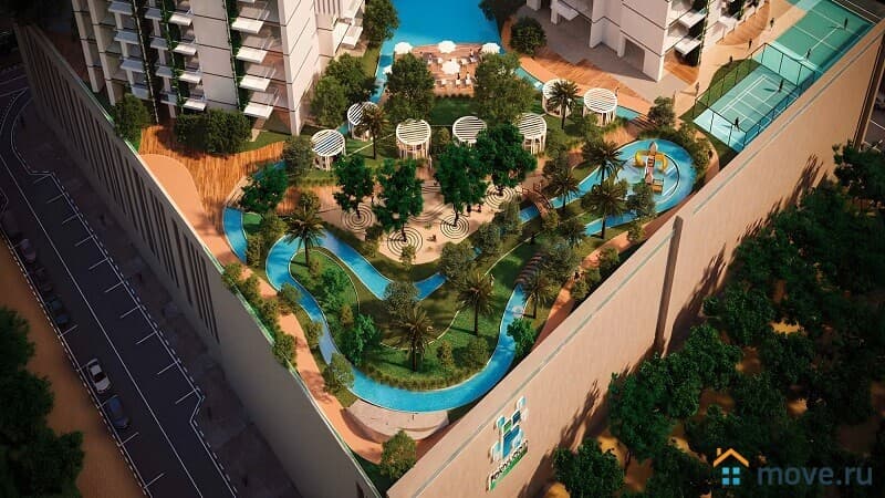 1-комн. апартаменты, 40 м²