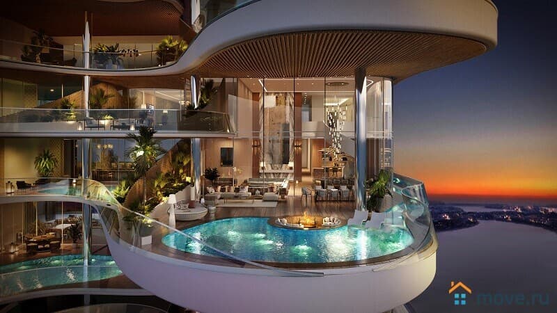 4-комн. апартаменты, 348 м²