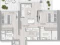 Продается двухкомнатные апартаменты, 69 м², этаж 5 из 25. Фото 9