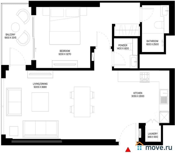 2-комн. апартаменты, 74 м²