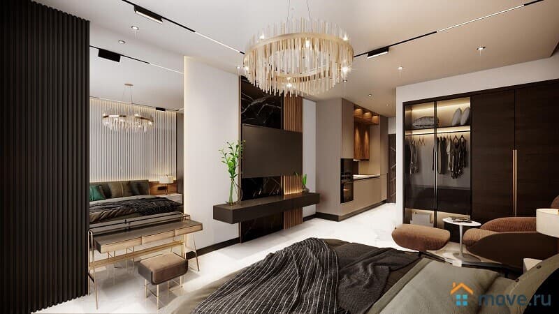 1-комн. апартаменты, 40 м²
