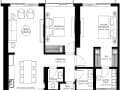 2-комн. апартаменты, 66 м²