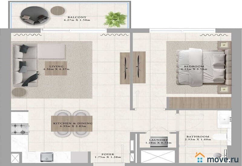 2-комн. апартаменты, 67 м²