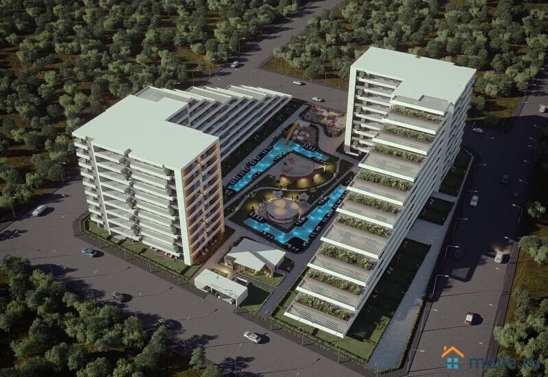 2-комн. апартаменты, 64 м²