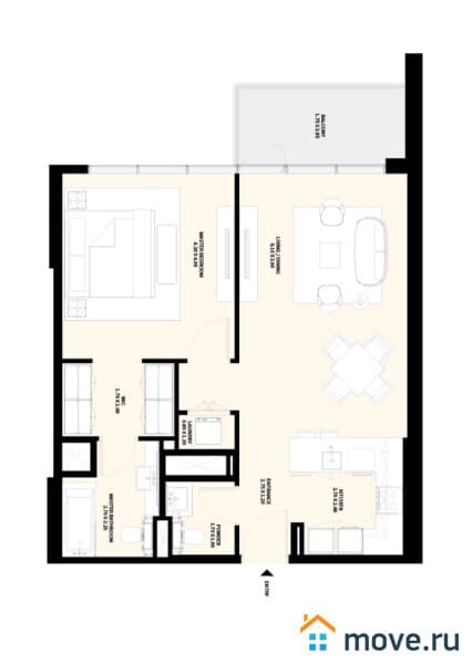 2-комн. апартаменты, 66 м²
