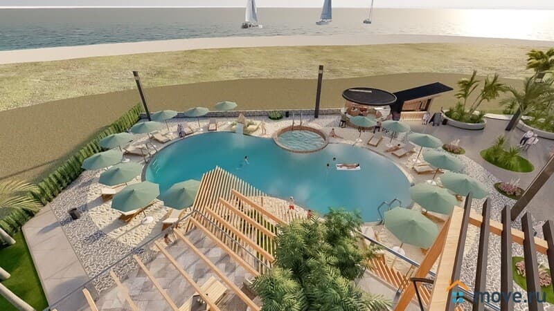 2-комн. апартаменты, 45 м²