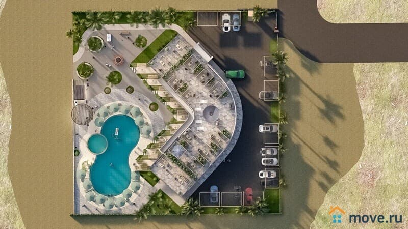 2-комн. апартаменты, 45 м²