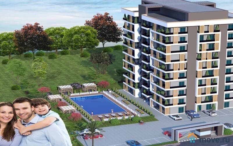 2-комн. апартаменты, 43 м²