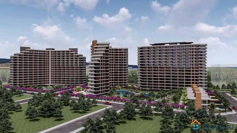 3-комн. апартаменты, 107 м²